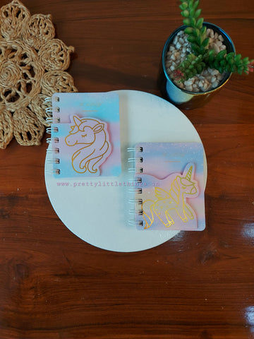 Unicorn Spiral Pocket Diary