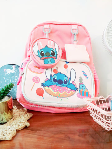 Playful Stitch School Backpack