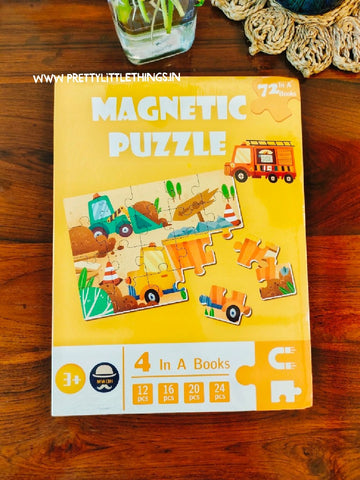 Magnetic 4 in 1 Jigsaw Puzzles
