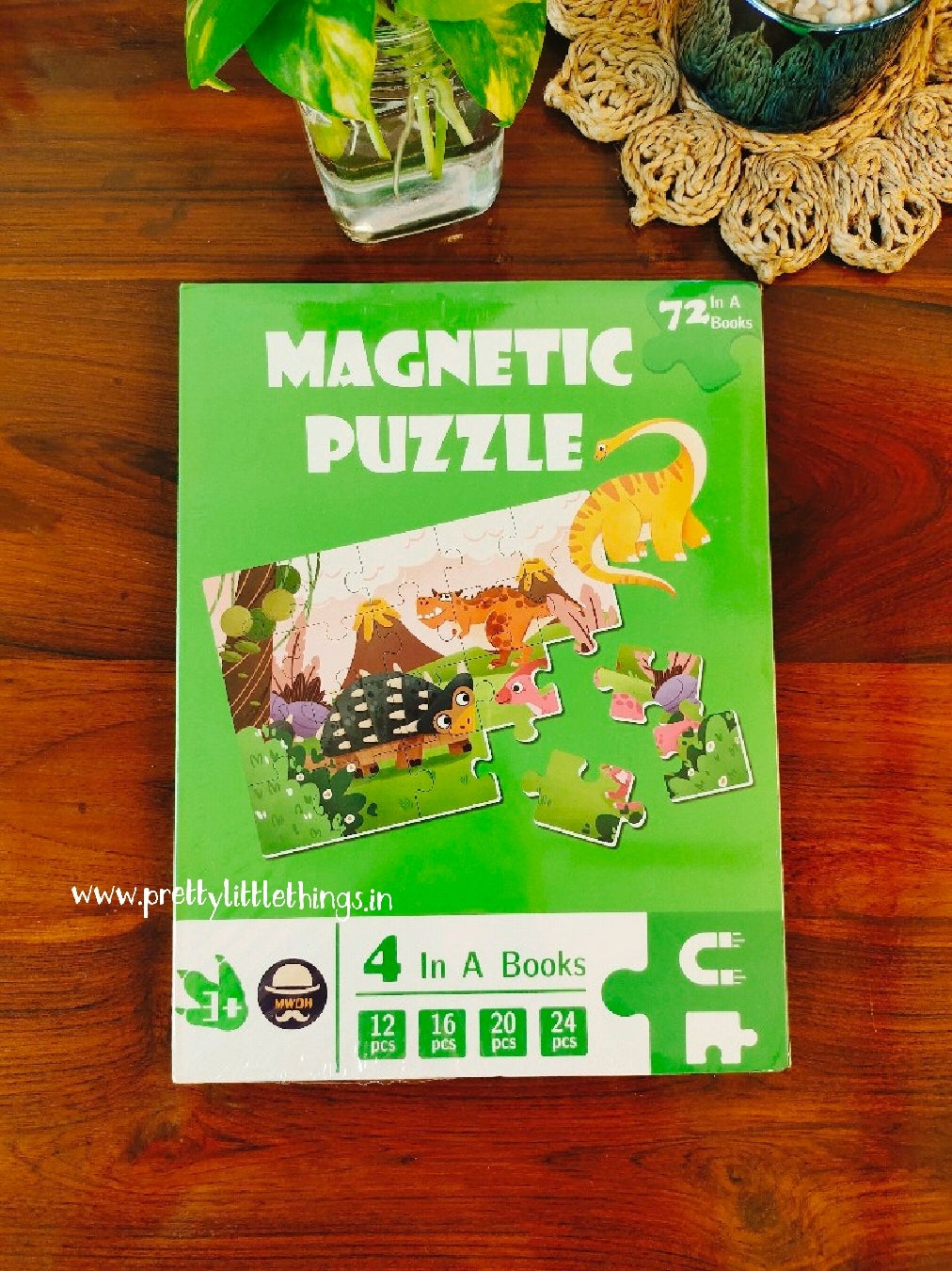 Magnetic 4 in 1 Jigsaw Puzzles