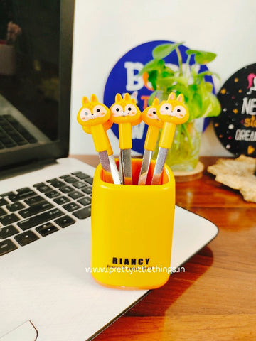 Cute Cartoon Fruit Forks Set