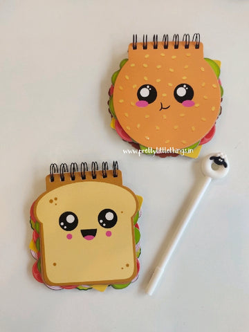 Burger & Sandwich Notepad