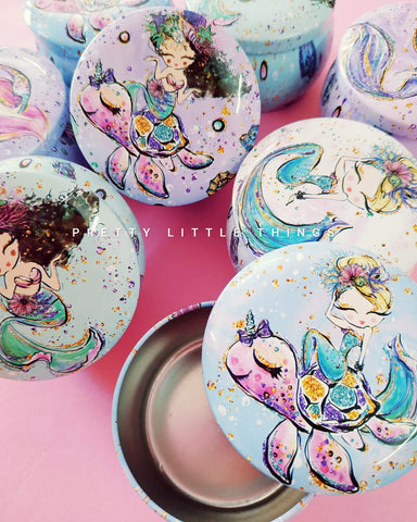 Unicorn / Mermaid Tin Box