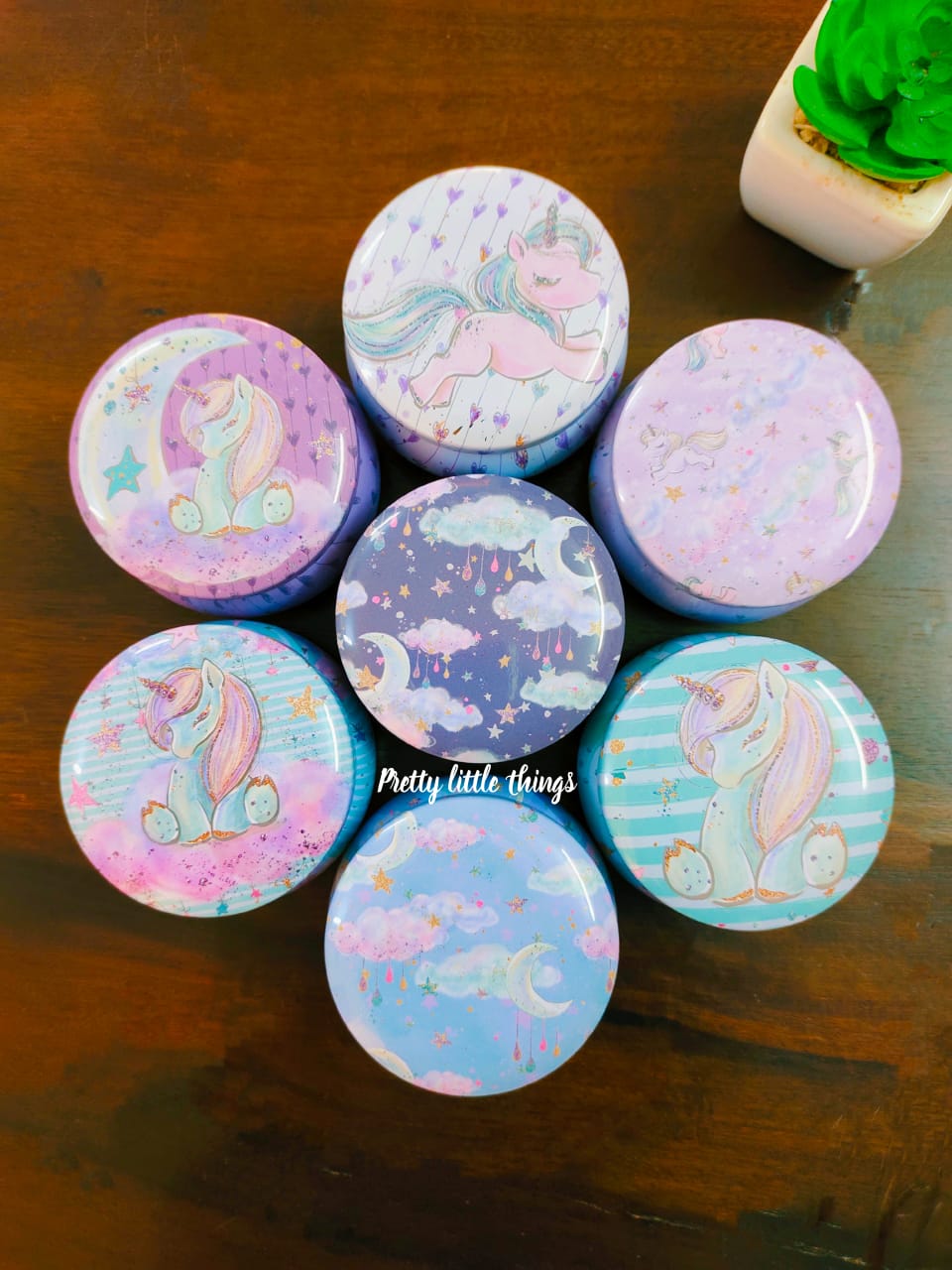 Unicorn / Mermaid Tin Box