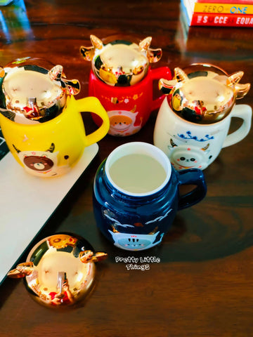 Animal Cartoon Coffee / Milk Mugs