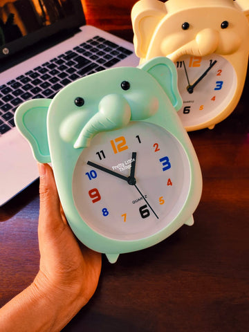 Elephant Themed Kids Alarm Clock