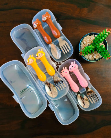 Stainless Steel Spoon Fork Set for Kids