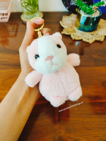 Hamster Plushy Keychain