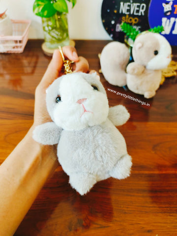 Hamster Plushy Keychain