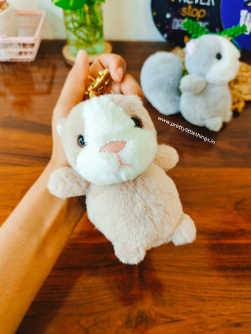 Hamster Plushy Keychain