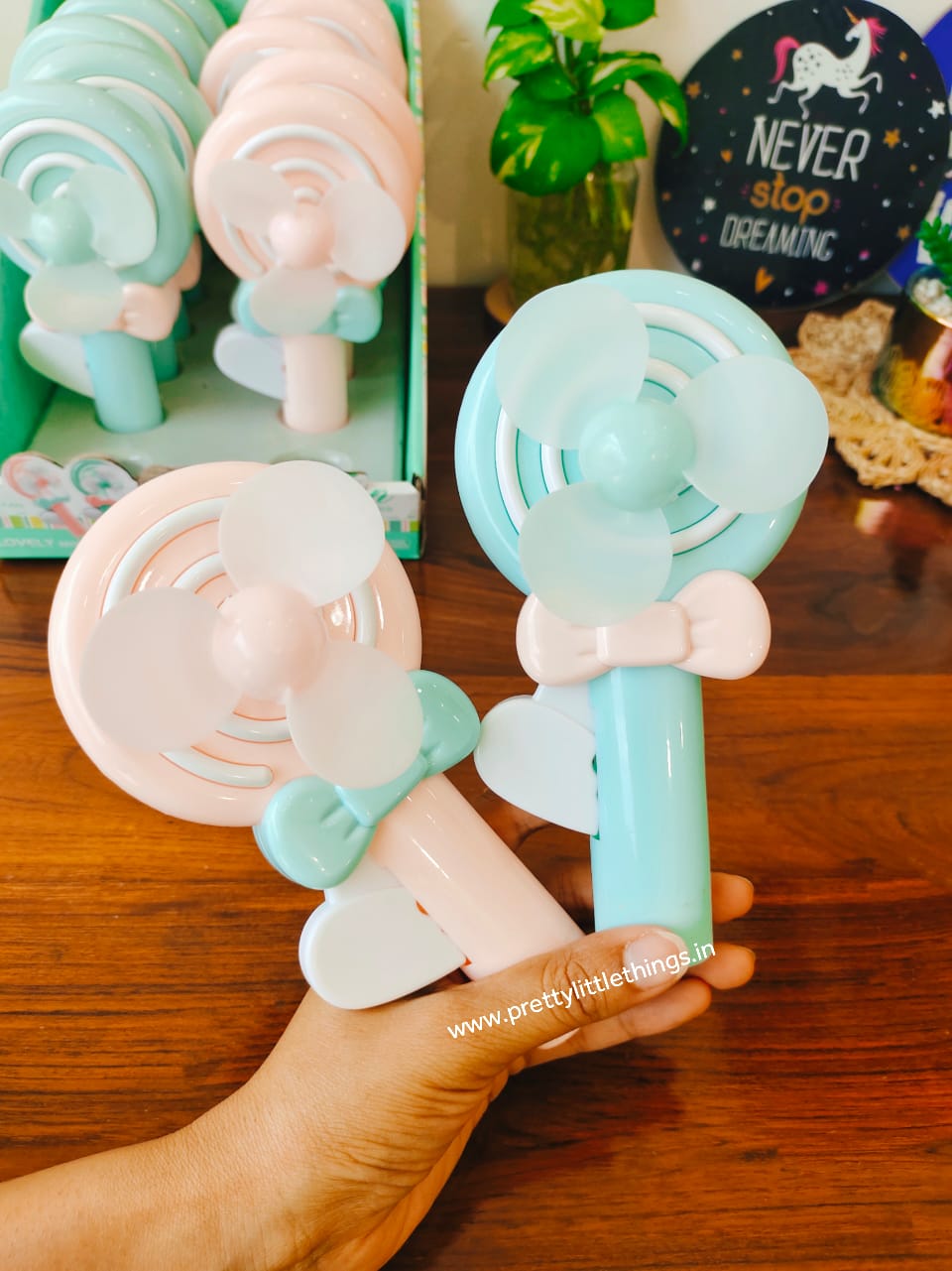Candy themed Mini Hand Fans