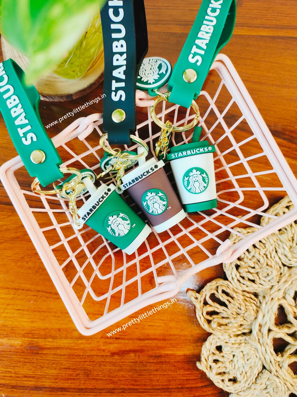 Coffee Sipper Style Keychain