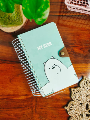 Panda/Bear theme Clamp Journal