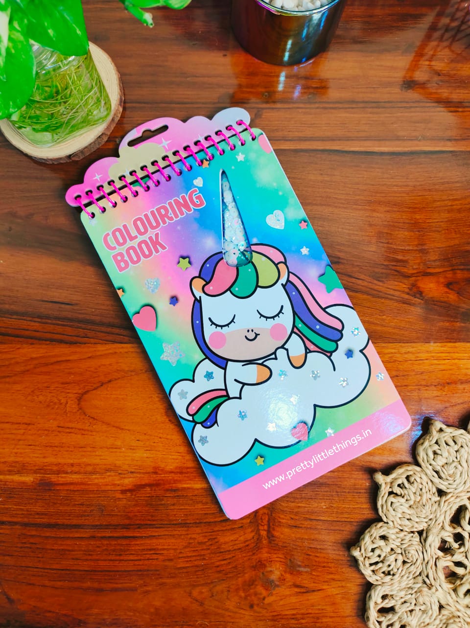 Sparkle Princess, Unicorn Coloring books & Stickers