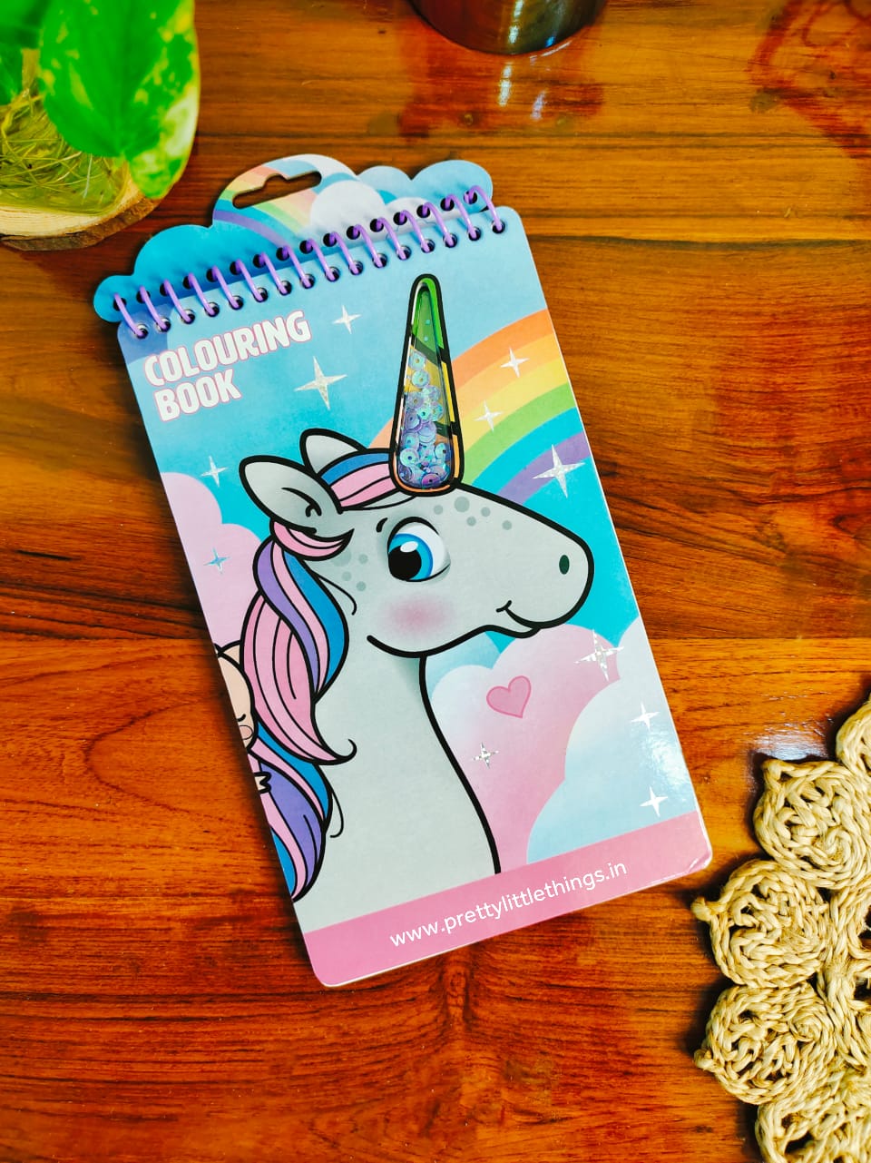 Sparkle Princess, Unicorn Coloring books & Stickers