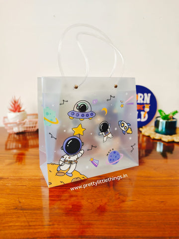 Space Theme Gift Bags - Square