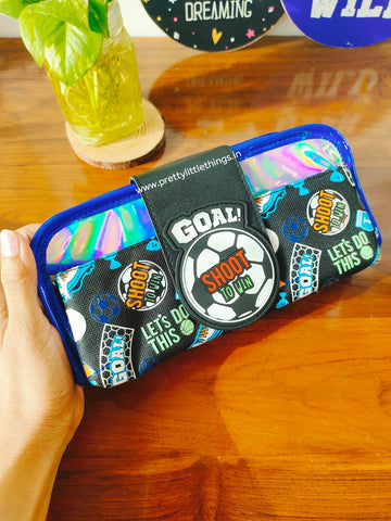 Holographic Roll-Up Flap Pouch