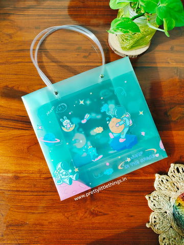Space Theme Gift Bags - Square