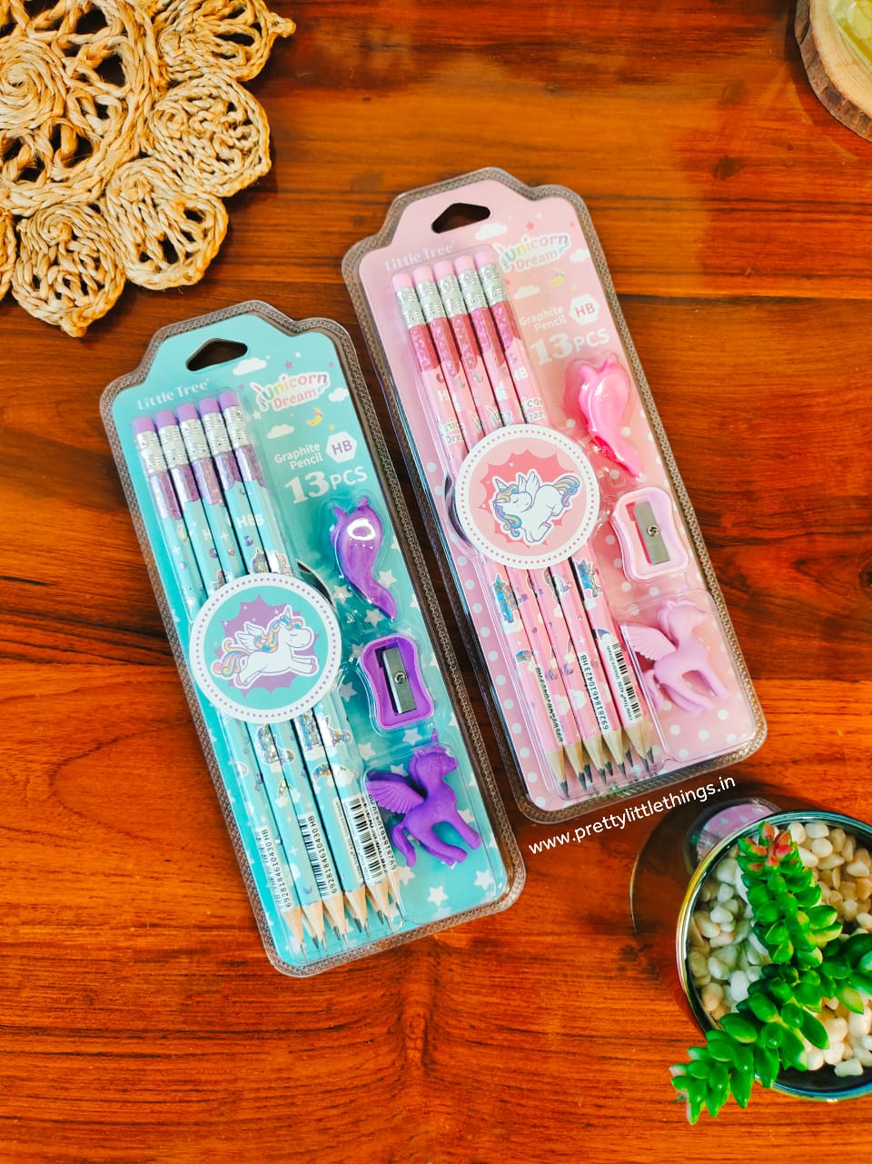 Unicorn themed Pencils Pack