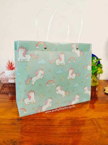 Unicorn Themed Gift Bags - Rectangle