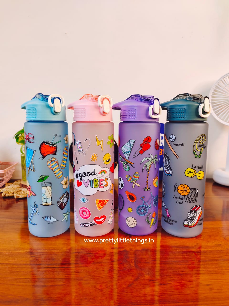 Kids Sipper Bottle in Quirky Prints