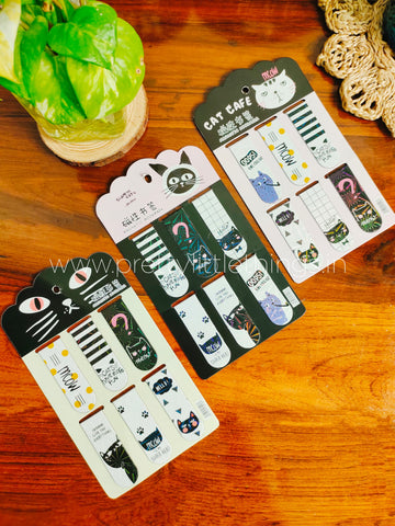 Cats & Quotes Magnetic Bookmarks Packs