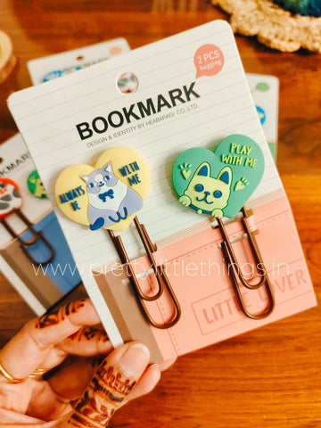 Animals in Hearts Bookmark Clips (BMCAHP2)