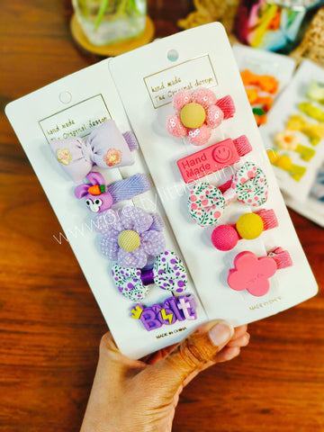 Baby Hair Clips Pack (pack of 5) [HCBP5]