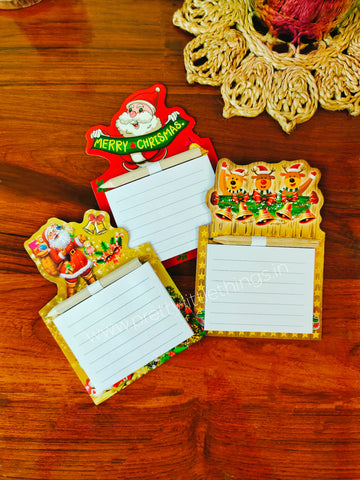 Christmas theme Magnetic Notepads