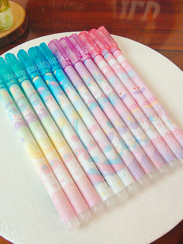 Unicorn Erasable Gel Pens