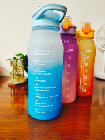 Sports / Gym Style Hydration Bottles [~1.4 Litres]