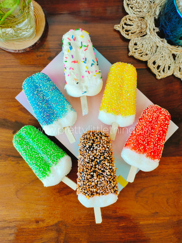 Ice Cream Popsicle Fridge Magnets