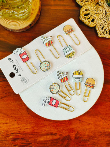 Quirky Wooden Paper Clips - Cats & Ships & Cactuses
