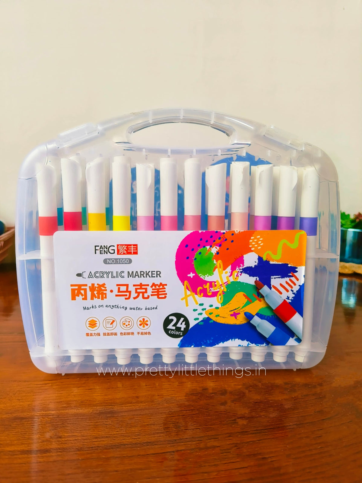Acrylic Markers Pack (24 pcs)