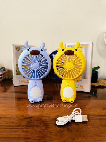 Portable Reindeer Mini Fans