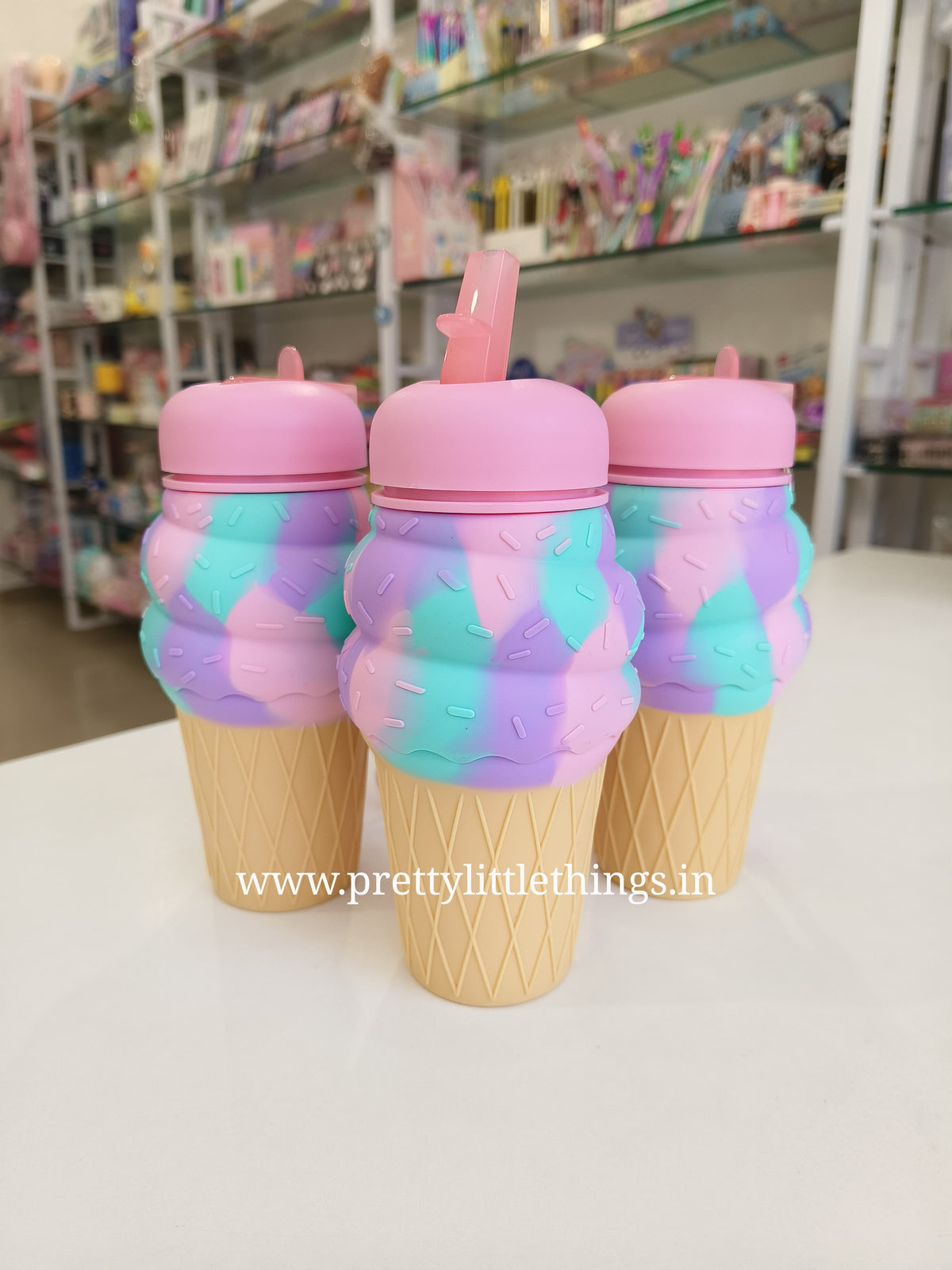 Foldable Ice Cream Bottles