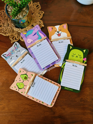 Quirky Magnetic Memo Pads