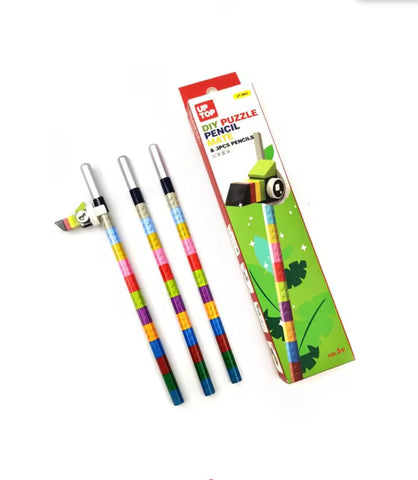 Pencils with Lego Theme Toppers