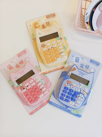 Cute Kawaii Portable Calculator