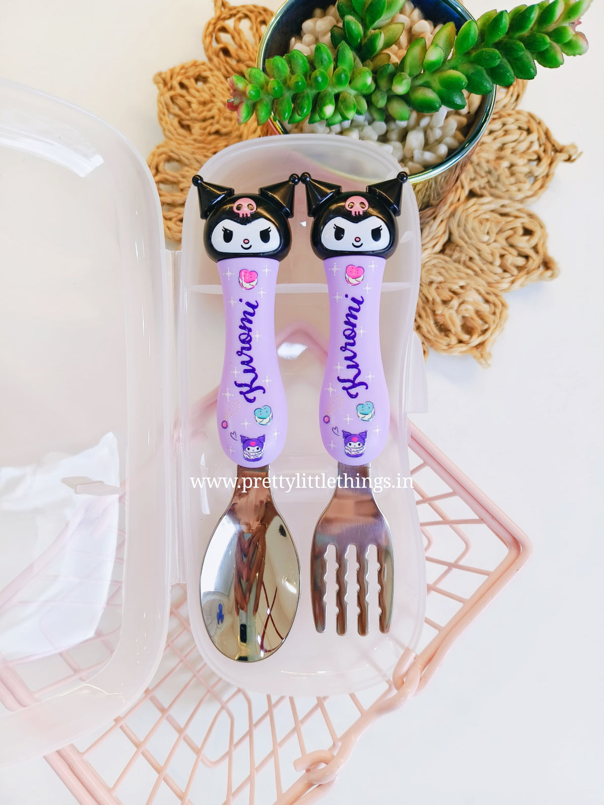 Sanrio Spoon Fork Set Kids