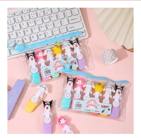 Sanrio Topper Highlighters Pack