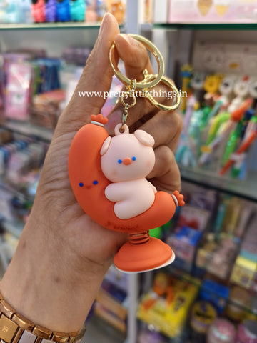 Cute Relaxing Animals Keychains