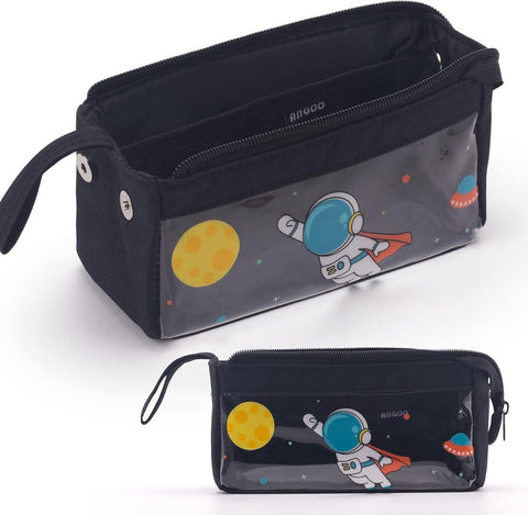 Space / Teddy Pencil Pouch