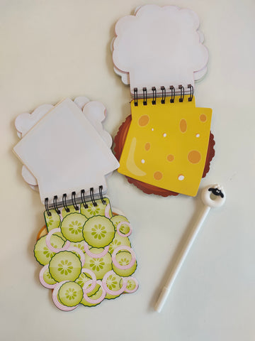 Burger & Sandwich Notepad