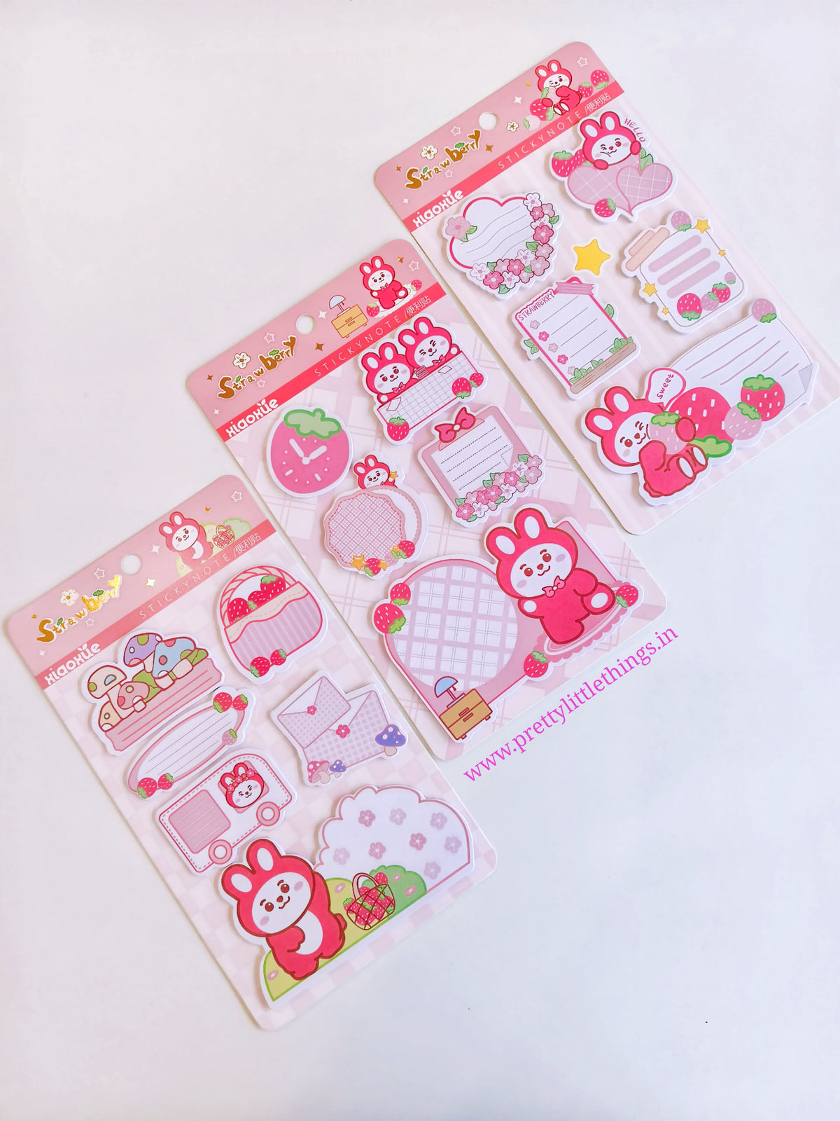 Strawberry Sticky Note Pads