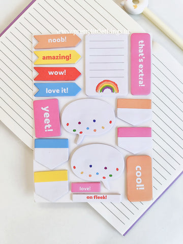 Quirky Sticky Notes Pads