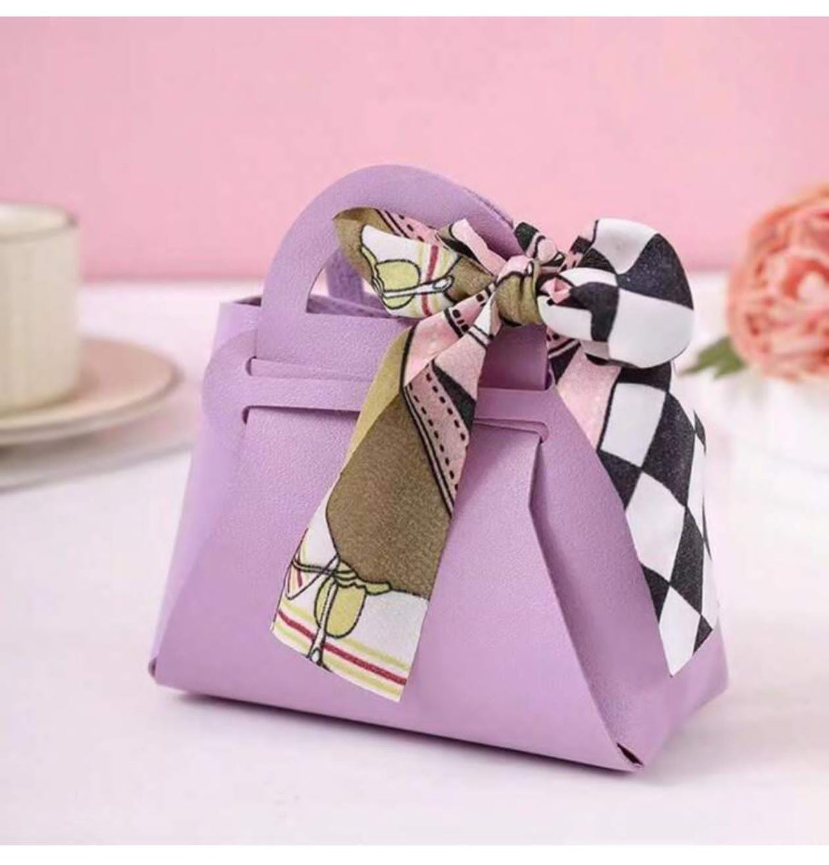 Mini Handbag With Scarf