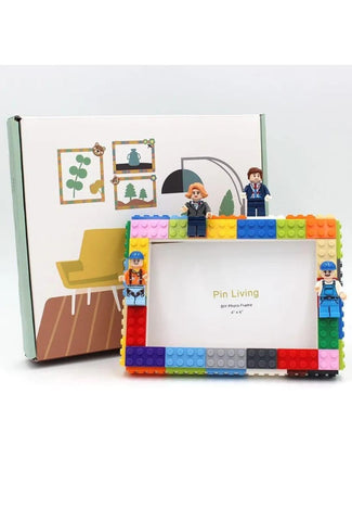 Lego Style Photo Frames