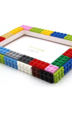 Lego Style Photo Frames