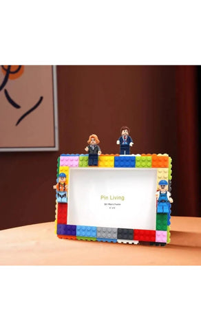 Lego Style Photo Frames